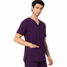 Men's 4-Way Noir 2.0 Scrub Suit No Wrinkle (SMART FIT) - Uwears®
