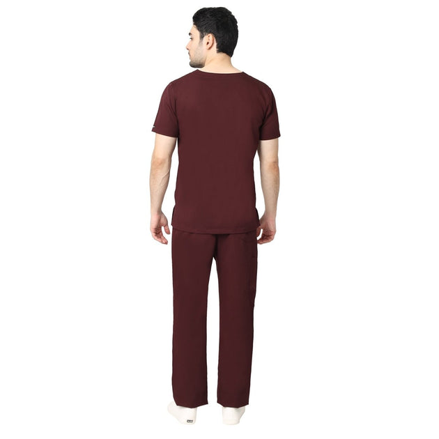 Men's Aqua Scrub Suit 2 - Way Stretch / Liquid Repellant Free Embroidery (SMART FIT) - Uwears®
