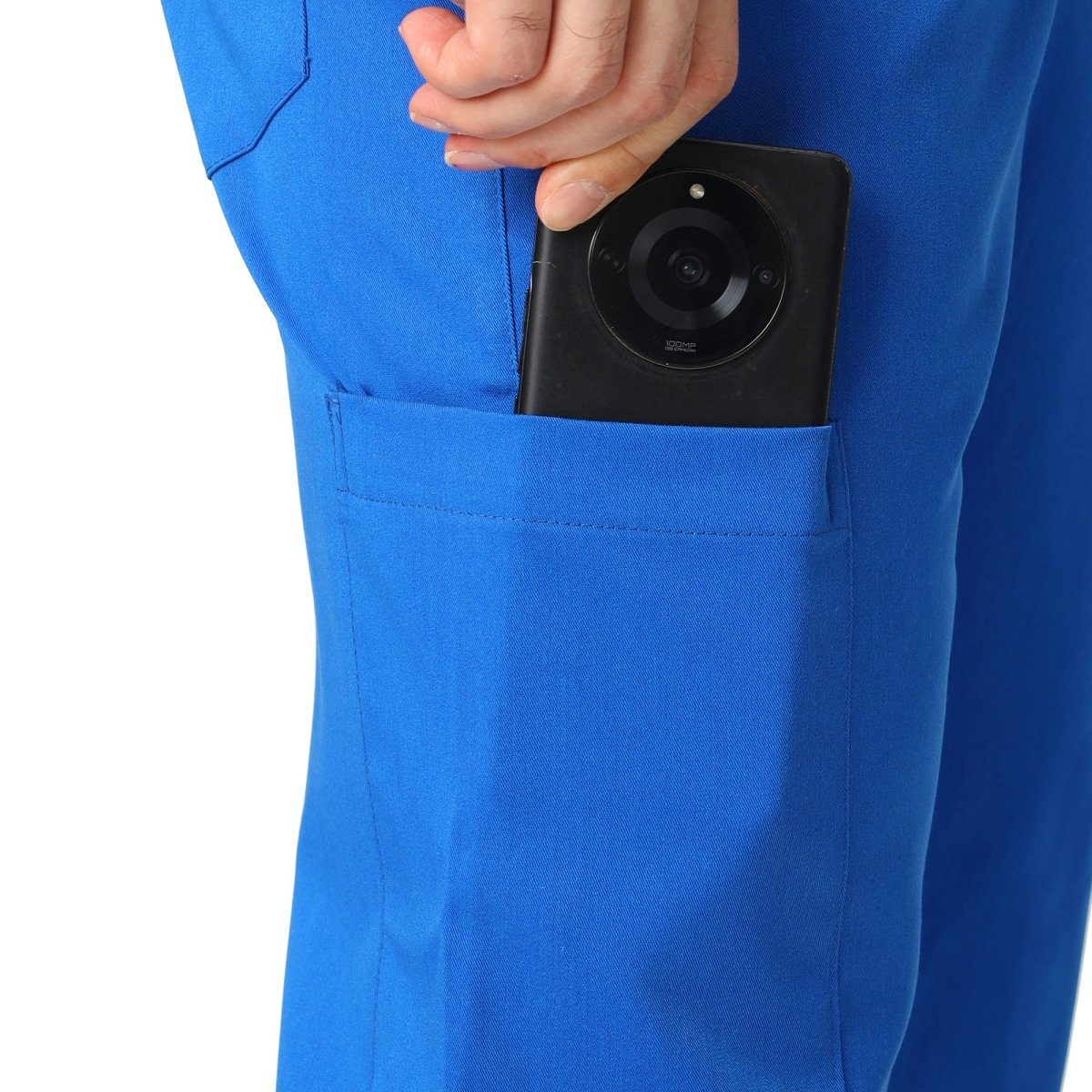 Men's Aqua Scrub Suit 2 - Way Stretch / Liquid Repellant Free Embroidery (SMART FIT) - Uwears®