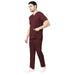 Men's Aqua Scrub Suit 2 - Way Stretch / Liquid Repellant Free Embroidery (SMART FIT) - Uwears®