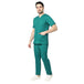 Men's Aqua Scrub Suit 2 - Way Stretch / Liquid Repellant Free Embroidery (SMART FIT) - Uwears®