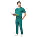 Men's Aqua Scrub Suit 2 - Way Stretch / Liquid Repellant Free Embroidery (SMART FIT) - Uwears®