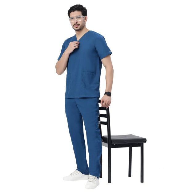 Mens CLASSIC Scrub Suit - Free Embroidery (REGULAR FIT) - Uwears®