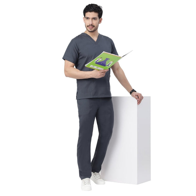 Mens CLASSIC Scrub Suit - Free Embroidery (REGULAR FIT) - Uwears®