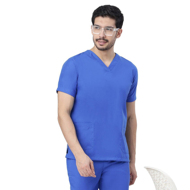 Mens CLASSIC Scrub Suit - Free Embroidery (REGULAR FIT) - Uwears®