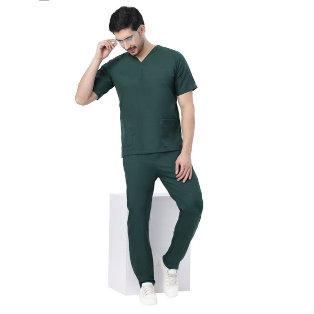 Mens CLASSIC Scrub Suit - Free Embroidery (REGULAR FIT) - Uwears®