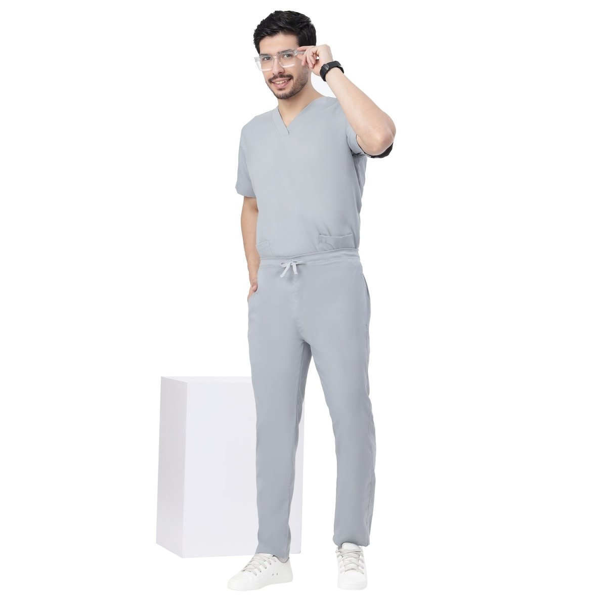 Mens CLASSIC Scrub Suit - Free Embroidery (REGULAR FIT) - Uwears®