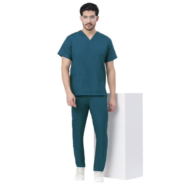 Mens CLASSIC Scrub Suit - Free Embroidery (REGULAR FIT) - Uwears®