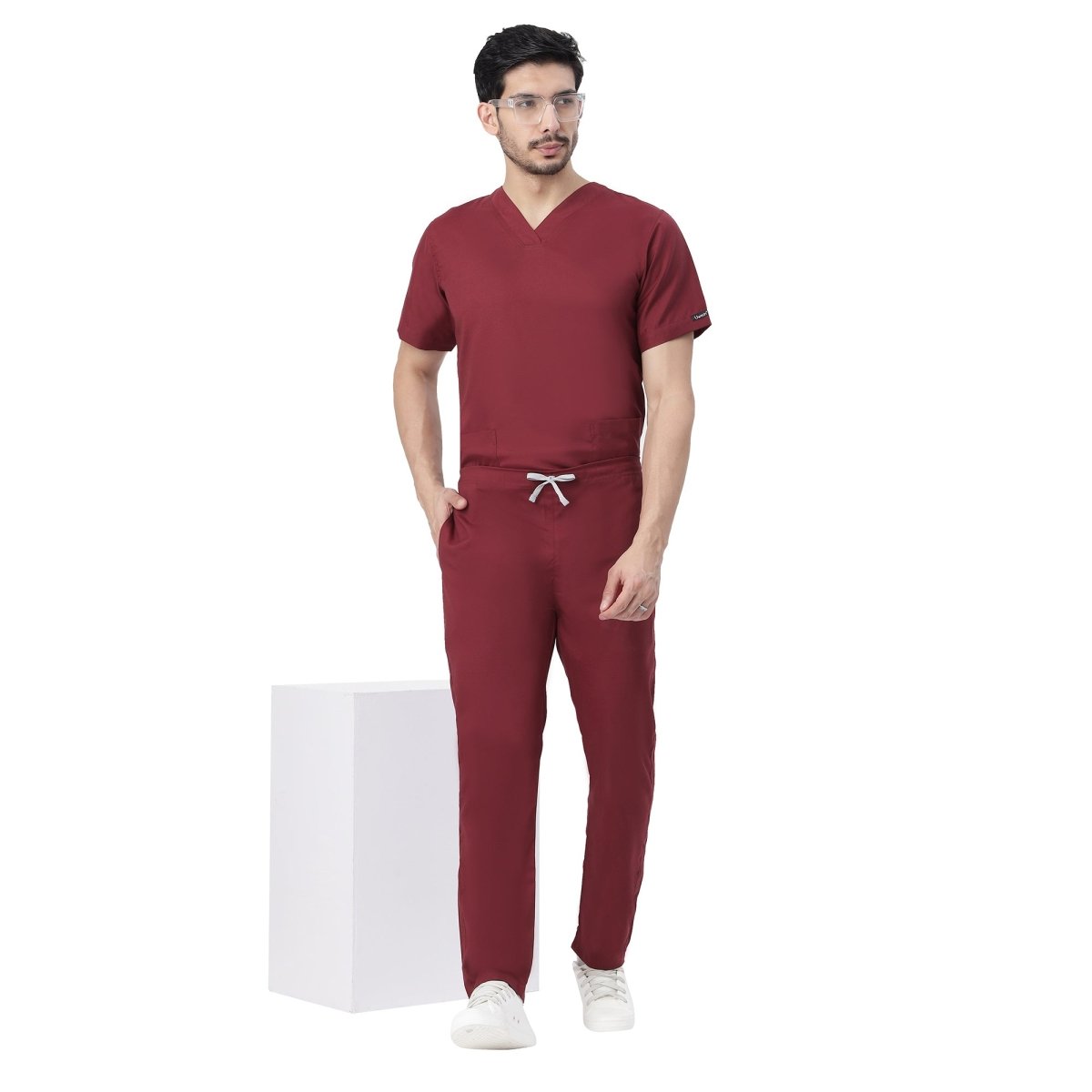 Mens CLASSIC Scrub Suit - Free Embroidery (REGULAR FIT) - Uwears®
