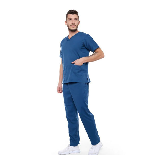 Mens CLASSIC Scrub Suit - Free Embroidery (REGULAR FIT) - Uwears®
