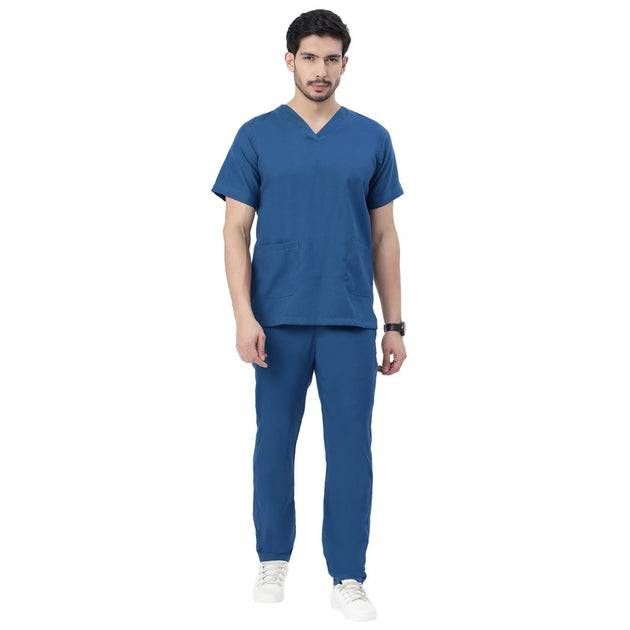 Mens CLASSIC Scrub Suit - Free Embroidery (REGULAR FIT) - Uwears®