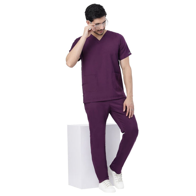 Mens CLASSIC Scrub Suit - Free Embroidery (REGULAR FIT) - Uwears®