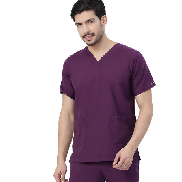 Mens CLASSIC Scrub Suit - Free Embroidery (REGULAR FIT) - Uwears®