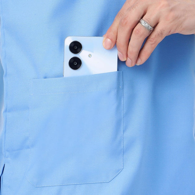 Mens CLASSIC Scrub Suit - Free Embroidery (REGULAR FIT) - Uwears®