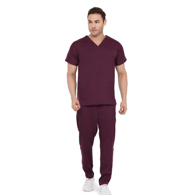 Mens CLASSIC Spa / Salon Suit - Free Embroidery (REGULAR FIT) - Uwears®