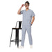 Mens CLASSIC Spa / Salon Suit - Free Embroidery (REGULAR FIT) - Uwears®