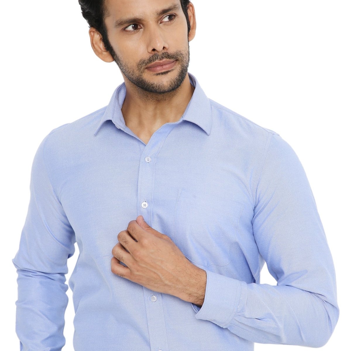 Men's Full Sleeve Formal Shirt - Free Embroidery - Uwears®