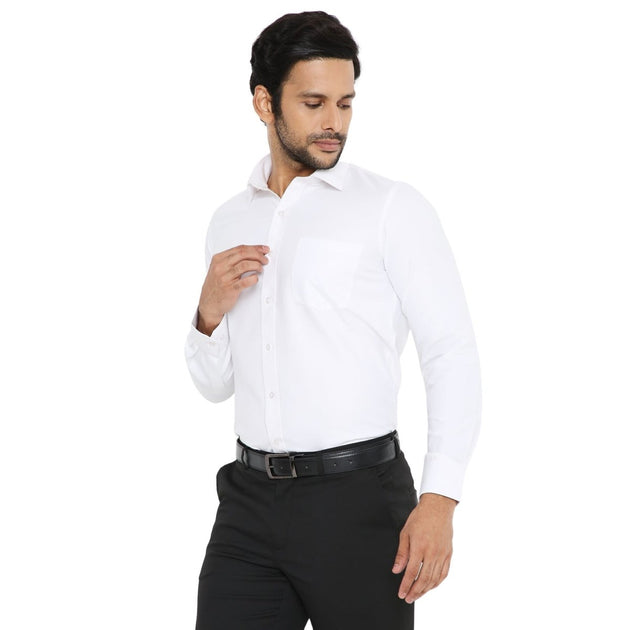 Men's Full Sleeve Formal Shirt - Free Embroidery - Uwears®