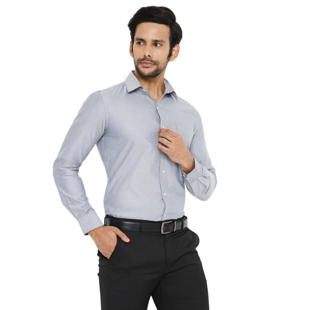 Men's Full Sleeve Formal Shirt - Free Embroidery - Uwears®