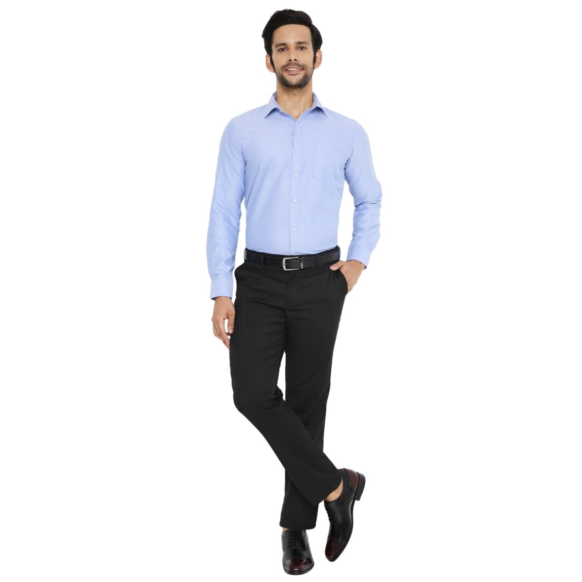 Men's Full Sleeve Formal Shirt - Free Embroidery - Uwears®