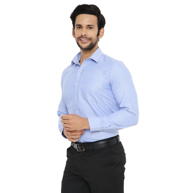 Men's Full Sleeve Formal Shirt - Free Embroidery - Uwears®