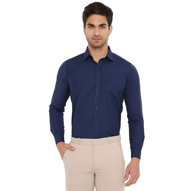 Men's Full Sleeve Formal Shirt - Free Embroidery - Uwears®