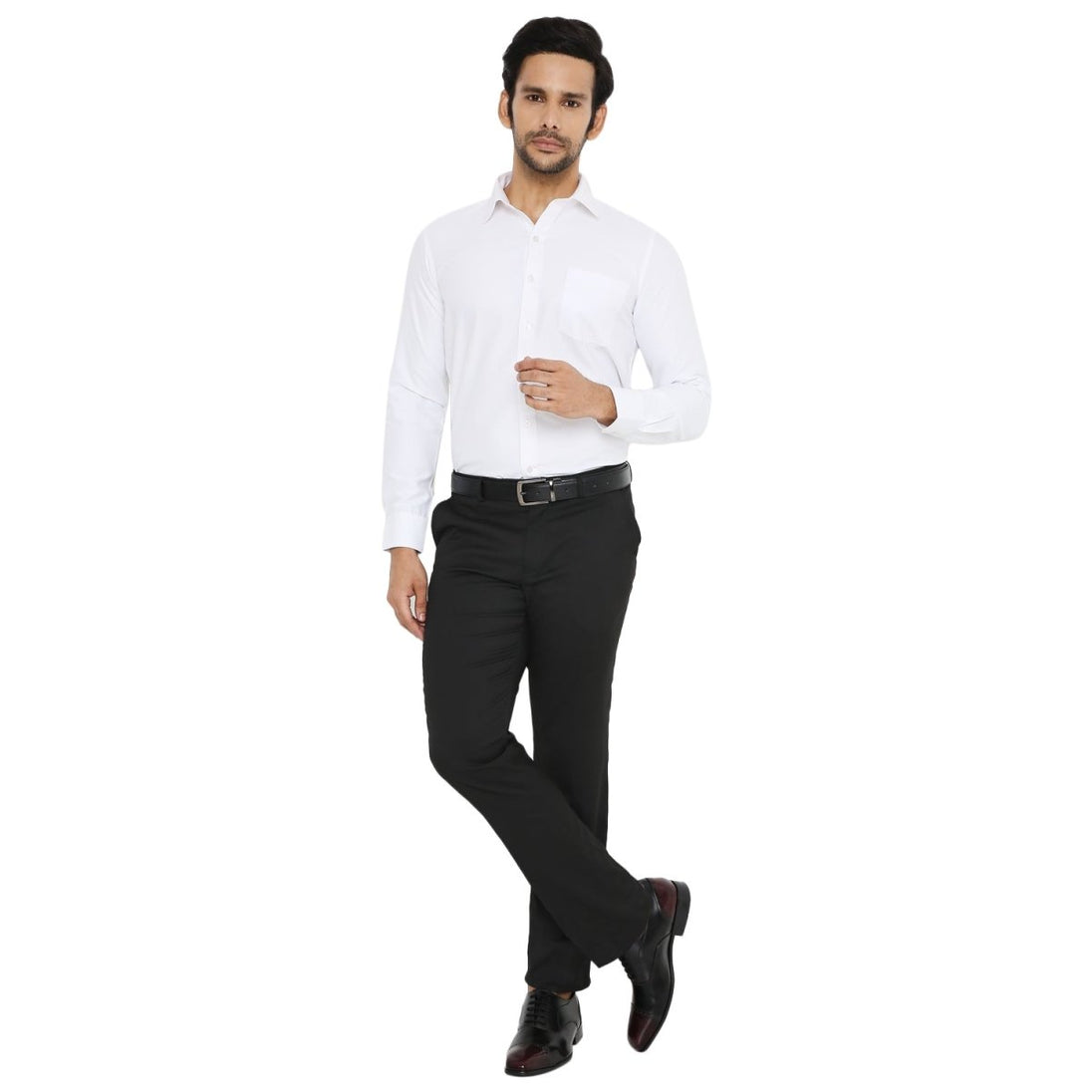 Men's Full Sleeve Formal Shirt - Free Embroidery - Uwears®