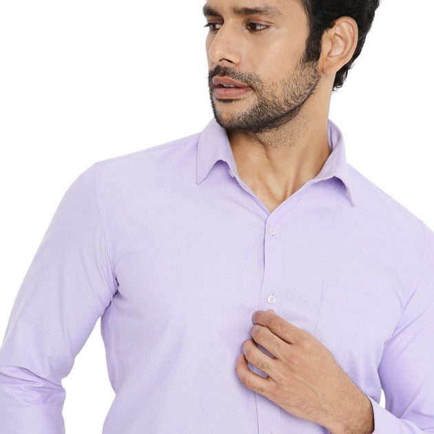 Men's Full Sleeve Formal Shirt - Free Embroidery - Uwears®