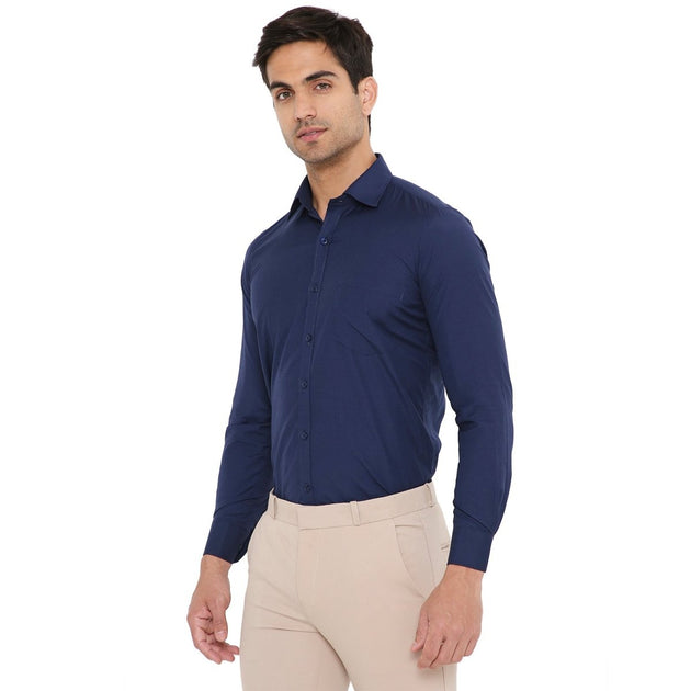 Men's Full Sleeve Formal Shirt - Free Embroidery - Uwears®