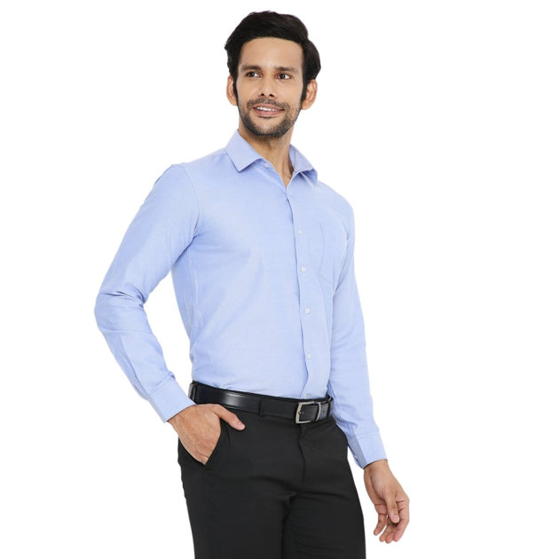 Men's Full Sleeve Formal Shirt - Free Embroidery - Uwears®