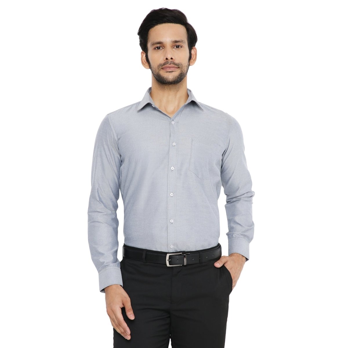 Men's Full Sleeve Formal Shirt - Free Embroidery - Uwears®