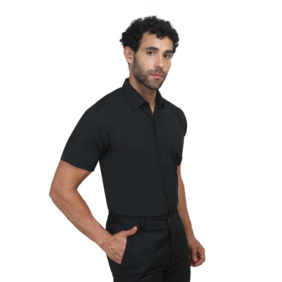 Men's Half Sleeve Shirt - Free Embroidery - Uwears®