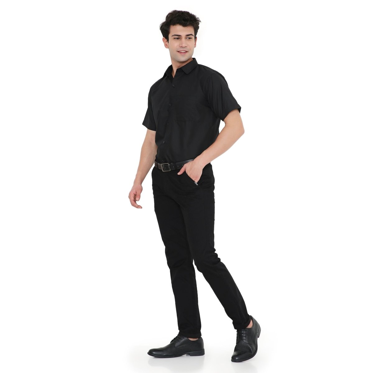 Men's Half Sleeve Shirt - Free Embroidery - Uwears®
