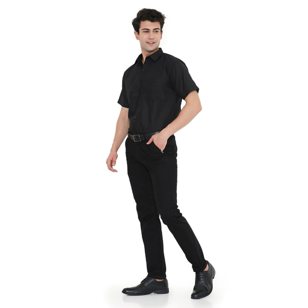 Men's Half Sleeve Shirt - Free Embroidery - Uwears®