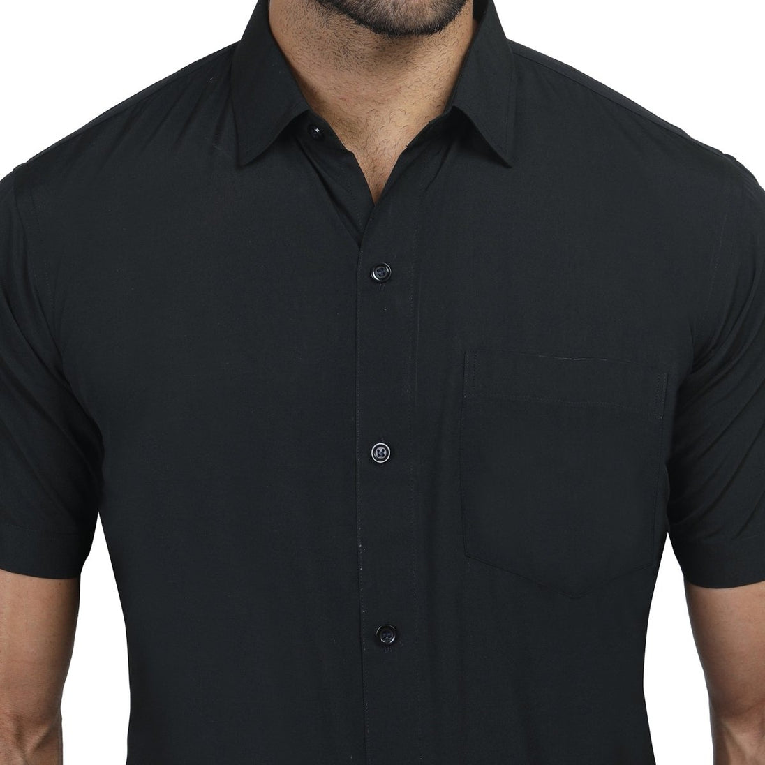 Men's Half Sleeve Shirt - Free Embroidery - Uwears®