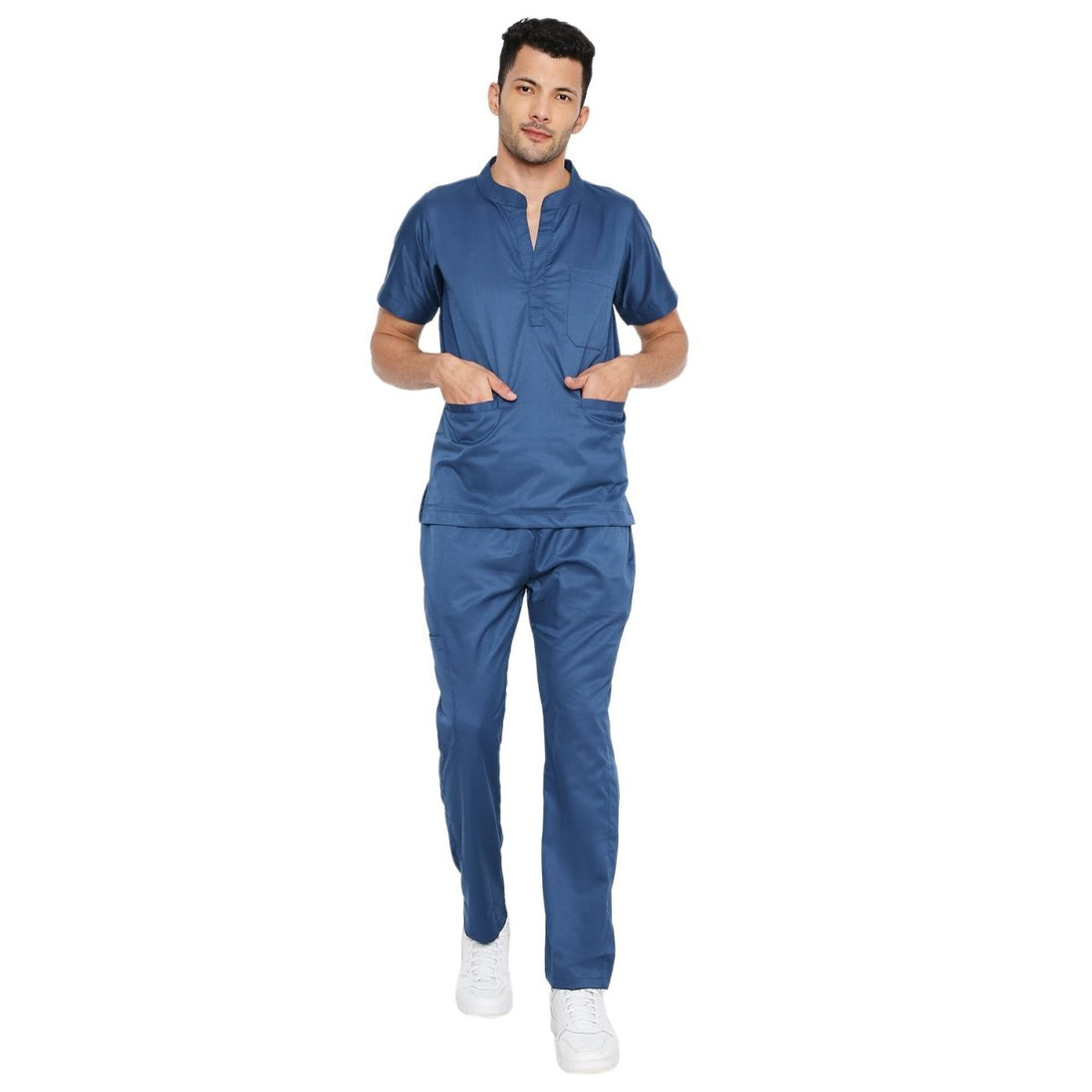 Men's House Keeping Chinese Collar - Free Embroidery (REGULAR FIT) - Uwears®