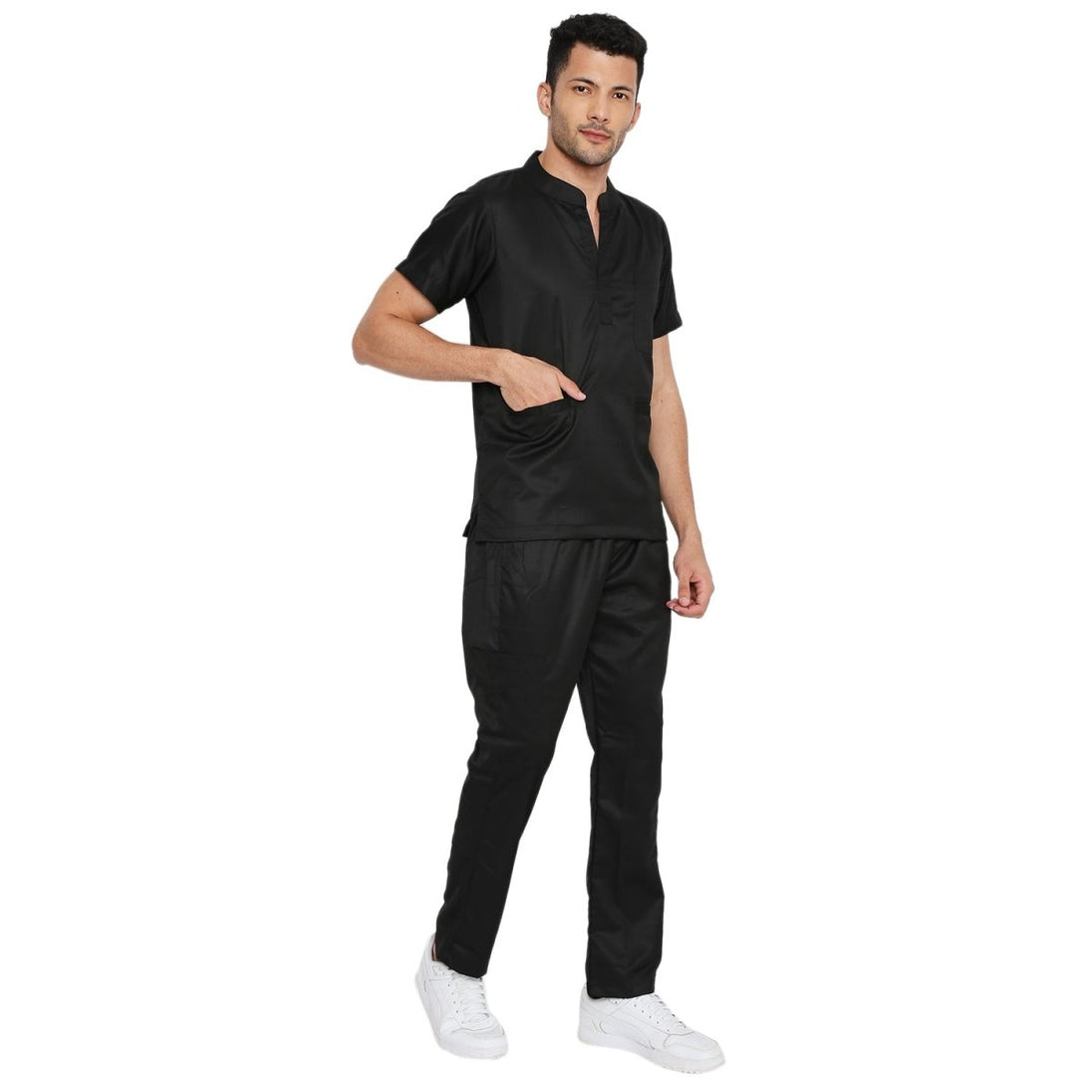 Men's House Keeping Chinese Collar - Free Embroidery (REGULAR FIT) - Uwears®