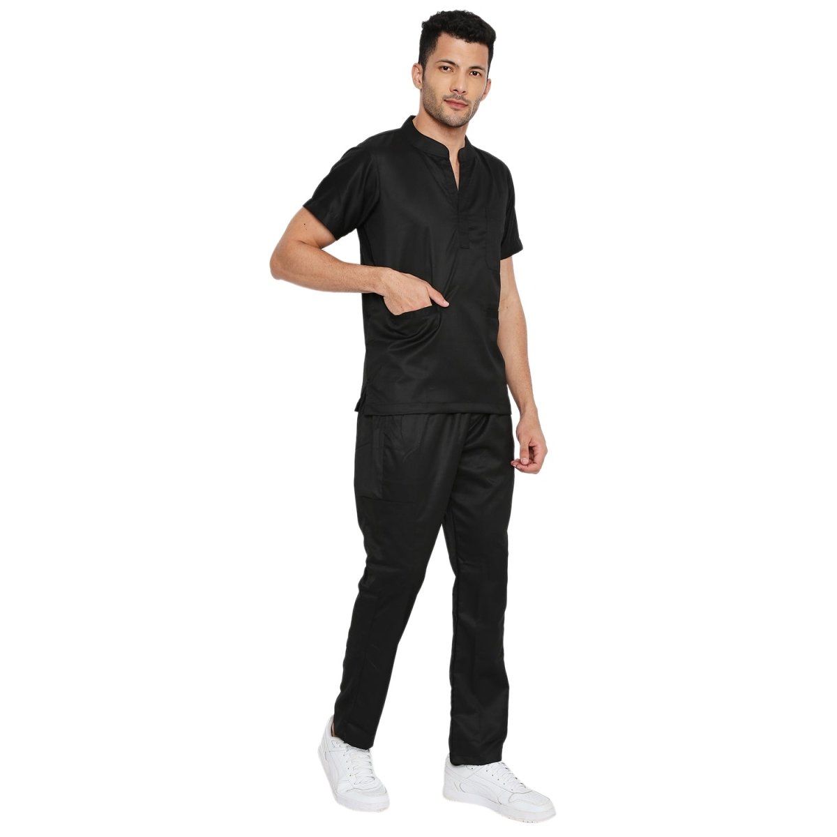 Men's House Keeping Chinese Collar - Free Embroidery (REGULAR FIT) - Uwears®