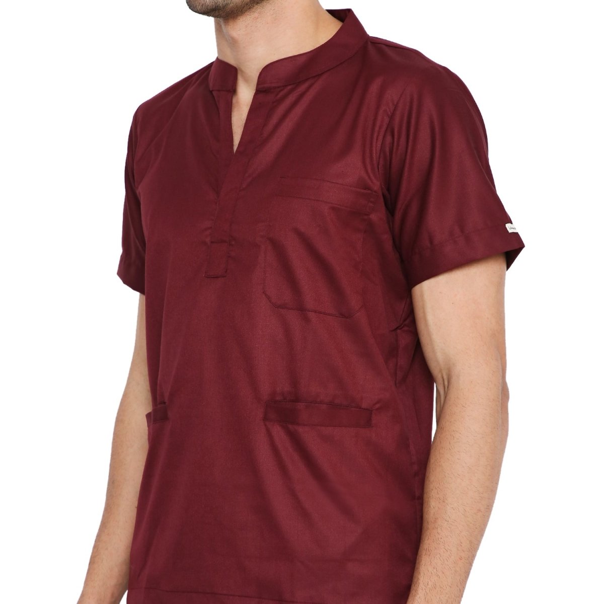 Men's House Keeping Chinese Collar - Free Embroidery (REGULAR FIT) - Uwears®