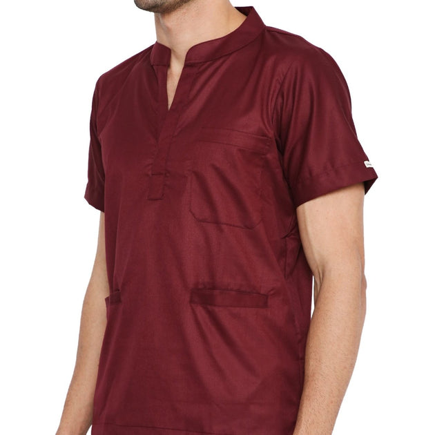 Men's House Keeping Chinese Collar - Free Embroidery (REGULAR FIT) - Uwears®