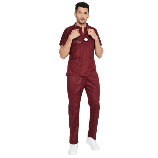 Men's House Keeping Chinese Collar - Free Embroidery (REGULAR FIT) - Uwears®