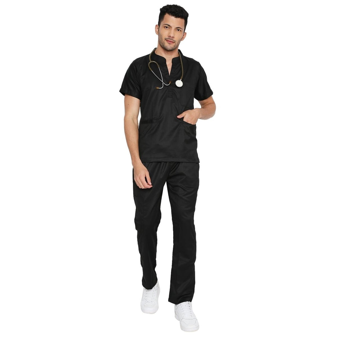 Men's House Keeping Chinese Collar - Free Embroidery (REGULAR FIT) - Uwears®