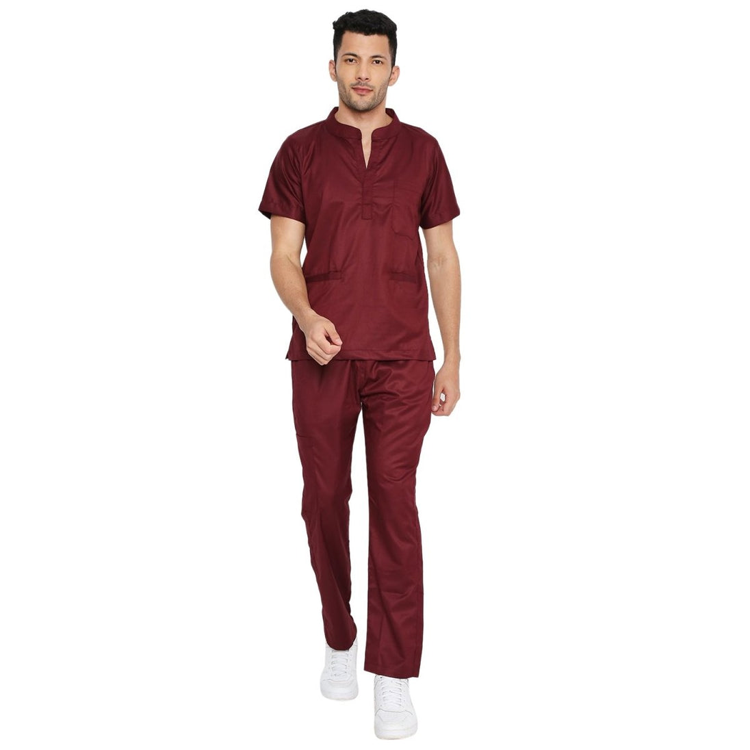 Men's House Keeping Chinese Collar - Free Embroidery (REGULAR FIT) - Uwears®
