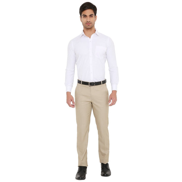 Men's Lycra Stretch Formal Trouser - Uwears®