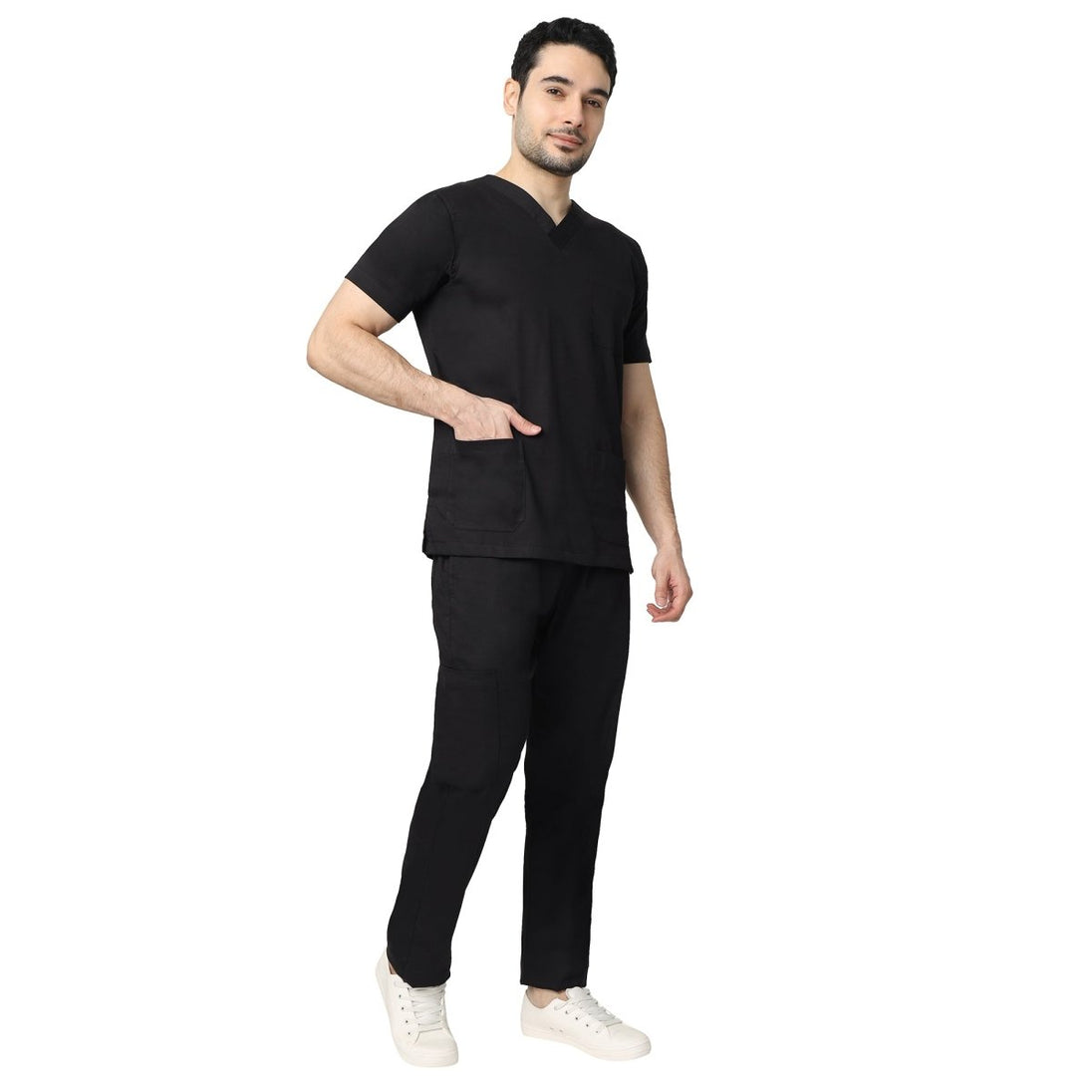 Men's Power Stretch 2.0 Scrub Suit 2 - Way Stretch Free Embroidery (SMART FIT) - Uwears®