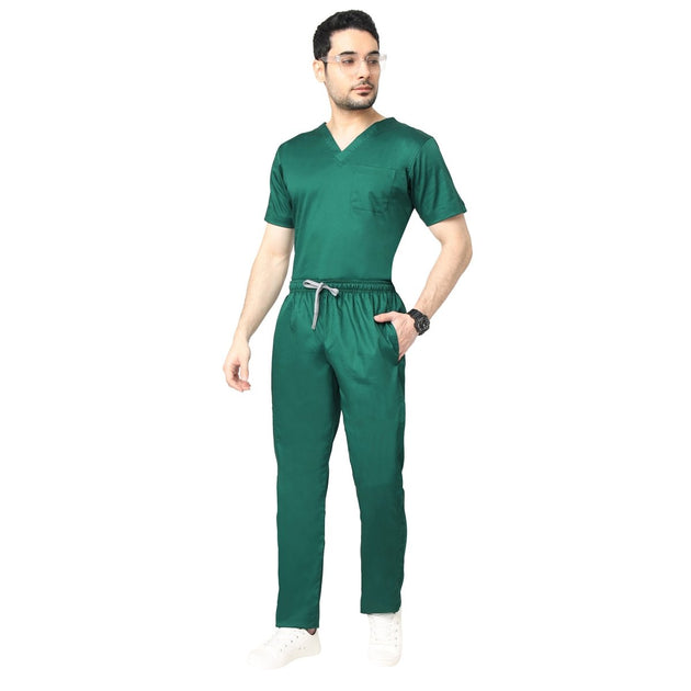 Men's Power Stretch 2.0 Scrub Suit 2 - Way Stretch Free Embroidery (SMART FIT) - Uwears®