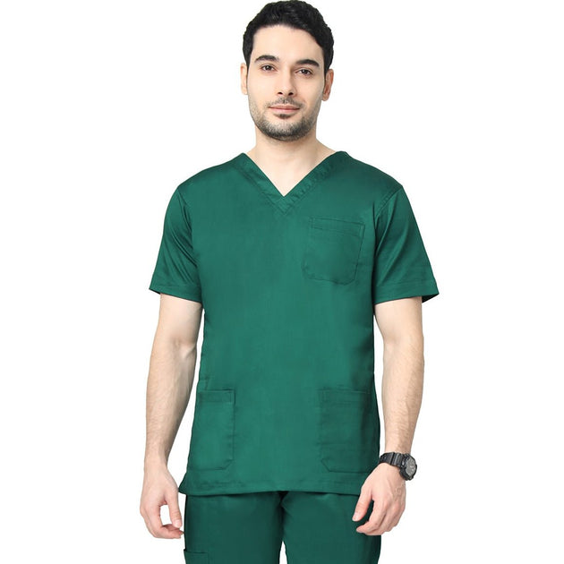 Men's Power Stretch 2.0 Scrub Suit 2 - Way Stretch Free Embroidery (SMART FIT) - Uwears®