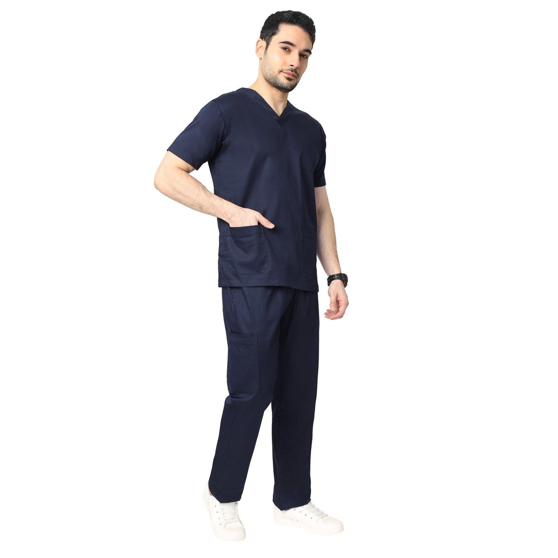 Men's Power Stretch 2.0 Scrub Suit 2 - Way Stretch Free Embroidery (SMART FIT) - Uwears®