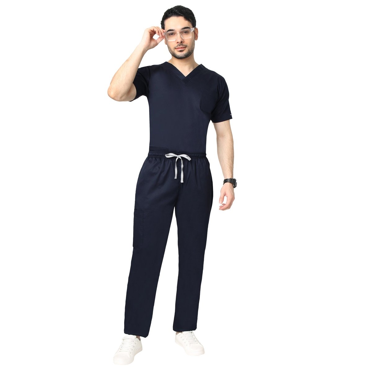 Men's Power Stretch 2.0 Scrub Suit 2 - Way Stretch Free Embroidery (SMART FIT) - Uwears®