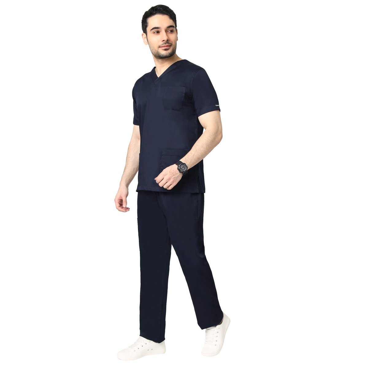 Men's Power Stretch 2.0 Scrub Suit 2 - Way Stretch Free Embroidery (SMART FIT) - Uwears®